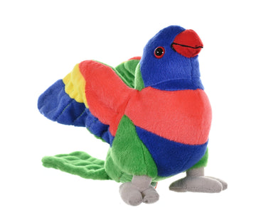 Wild Republic Cuddlekins Mini Lorikeet Stuffed Animal - 8"