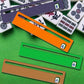czzwak 4PC Mahjong Card Line Finder Strips - Bright Acrylic Strategy Tool for Beginners | Travel, Parties, Game Nights | Rules Helper & Accessories