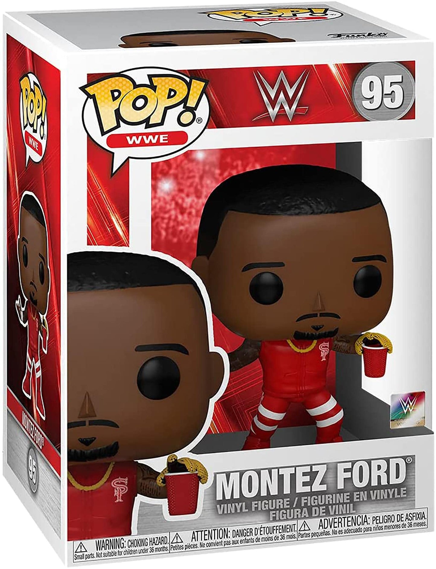 Funko POP Pop! WWE: Street Profits - Montez Ford, Multicolor