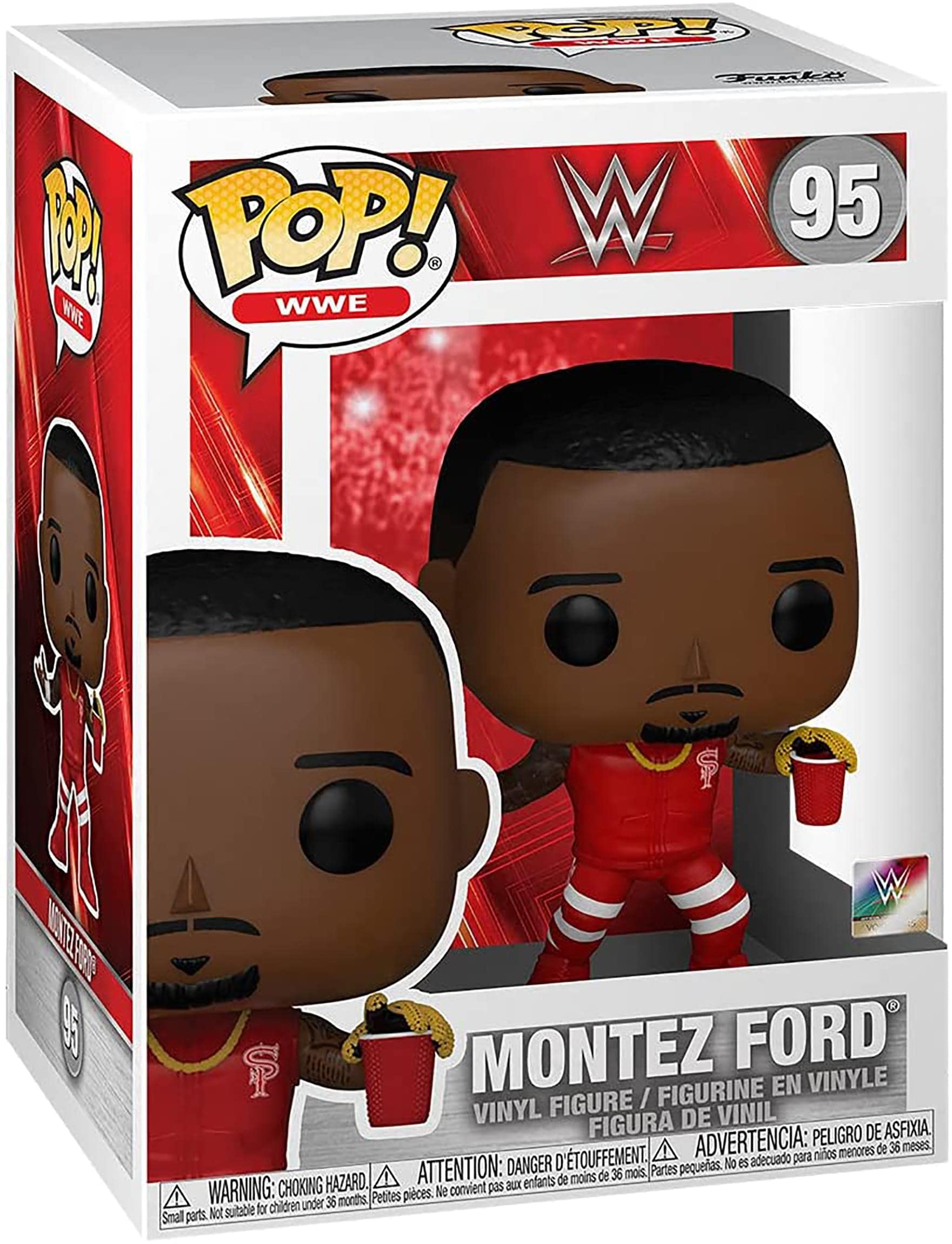 Funko POP Pop! WWE: Street Profits - Montez Ford, Multicolor