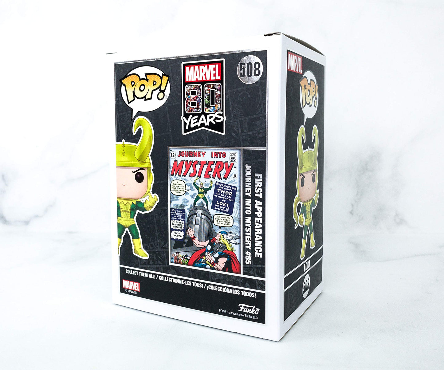 Funko Pop Marvel Collector Corps 80 Years LOKI First Appearance Exclusive