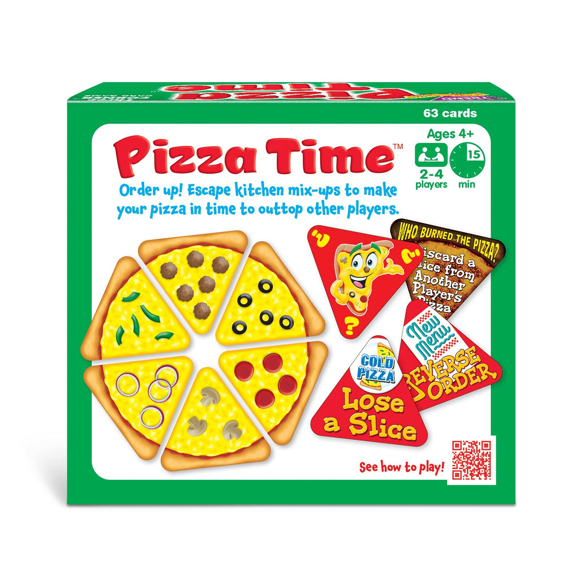 Trend Enterprises Pizza Time, Inc. - Family-Friendly Card Games