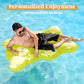 SLOOSH 60" Inflatable Gummy Bear Pool Floats - Fun Floaties Swimming Pool Float Toys Party Decorations, Beach Vacation Essentials Lounge Water Raft