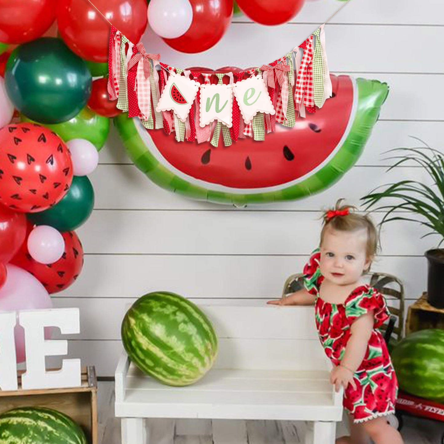 MUWEOL Watermelon High Chair Banner