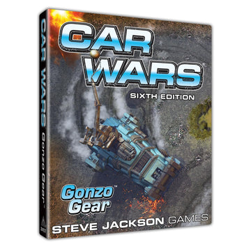 Car Wars Gonzo Gear - Steve Jackson Games Expansion - Armored and Advanced Gear for Car Wars - Customization Options for Combat Vehicles - Great