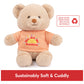 GUND Sustainably Soft “You are My Sunshine” 12" Bear with T-Shirt, Ages 0+
