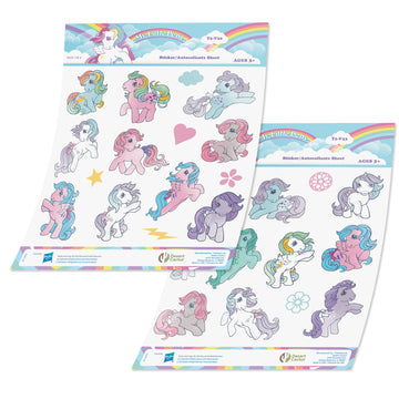 Desert Cactus My Little Pony Sticker - 28 Vinyl Decal Laptop Water Bottle Car Scrapbook Decorations Birthday Favor Party Supplies (2-22)