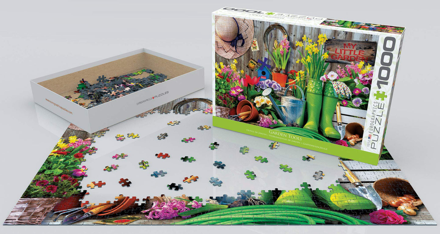 EuroGraphics (EURHR Garden Tools 1000Piece Puzzle 1000Piece Jigsaw Puzzle (6000-5391) , Green
