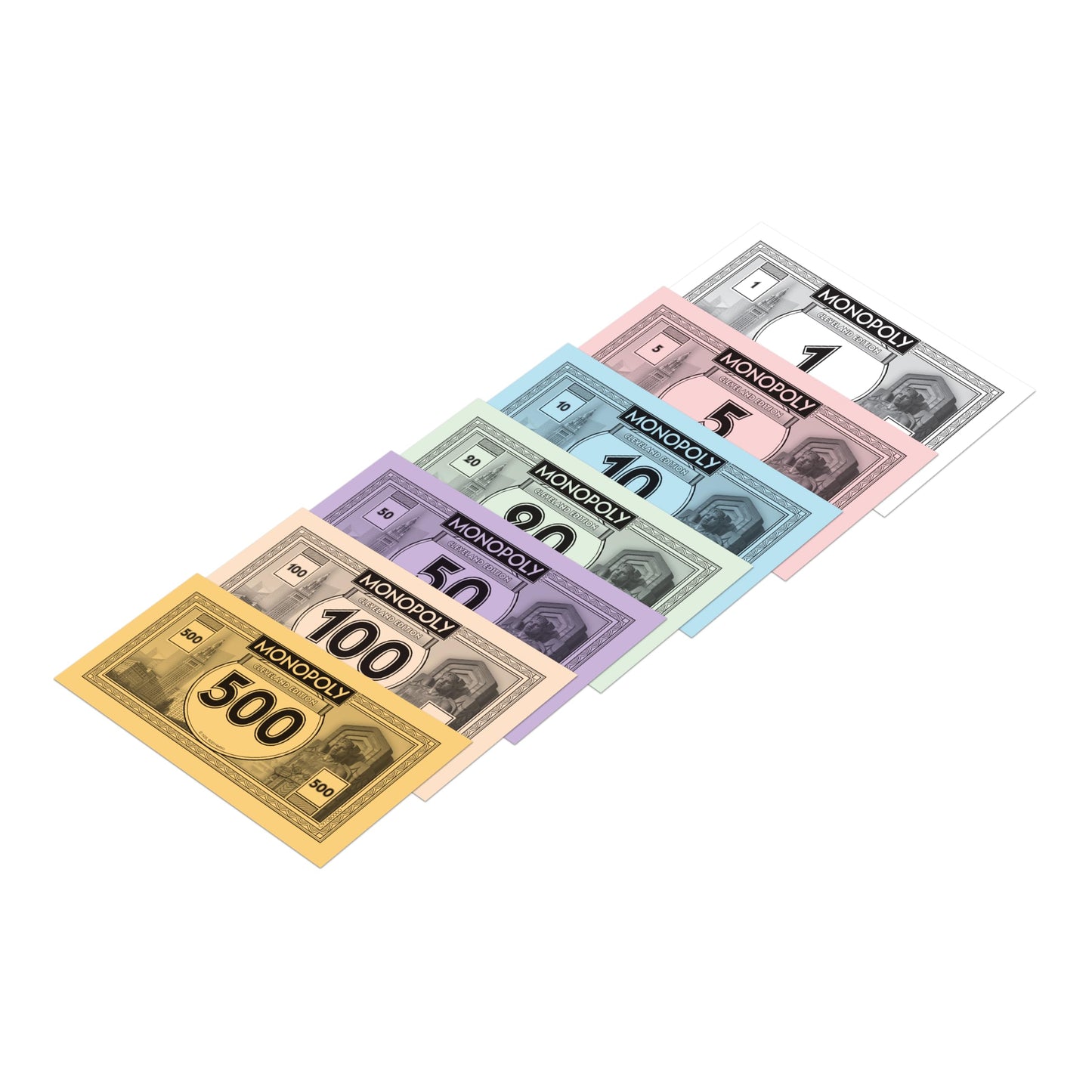 Monopoly Board Game Cleveland Monopoly Edition: 2-6 Players Family Board Games for Kids and Adults, Board Games for Kids 8 and up, for Kids