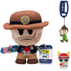 DevSeries Murder Mystery 2 Collector Bundle - Three Exclusive Virtual Item Codes with Sheriff Plush, Nikilis Squooshems, and Running Victor Hanger