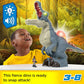 Fisher-Price Imaginext Jurassic World Dinosaur Toy Ultra Snap Spinosaurus, Lights Sounds & Chomping Action, for Preschool Kids Ages 3+ Years