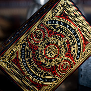 theory11 High Victorian Red Playing Cards