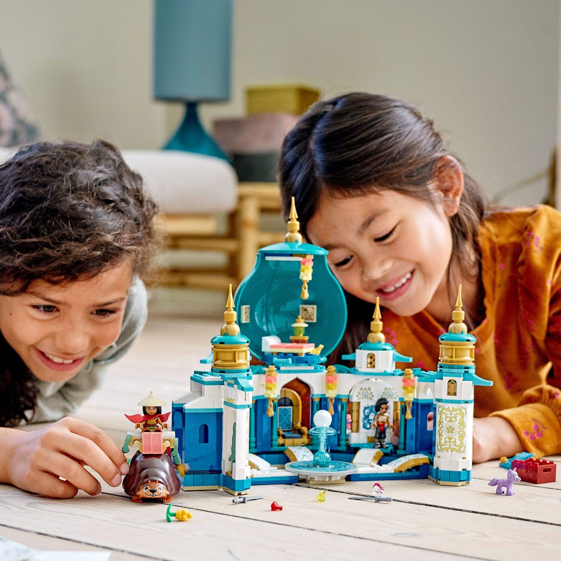 LEGO Disney Raya and The Heart Palace 43181 Imaginative Toy Building Kit; Makes a Unique Disney Gift for Kids Who Love Palaces and Adventures