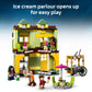 LEGO Harry Potter Quality Quidditch Supplies & Ice Cream Parlour - Kids Toy - Diagon Alley Building Set for Boys and Girls 8+ - Harry Potter