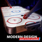 GoSports 48 Inch Air Hockey Arcade Table - Includes 2 Pushers, 3 Pucks, AC Motor, and LED Scoreboard - Oak