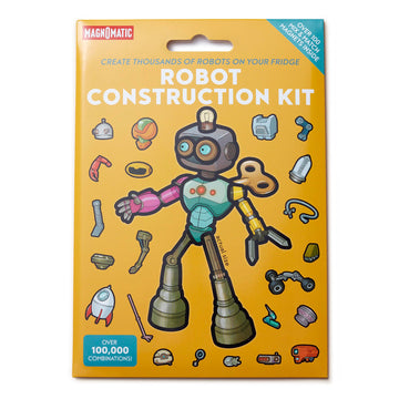 MAGNOMATIC Robot Construction Kit - Funny Fridge Magnet Creature Creation Kit