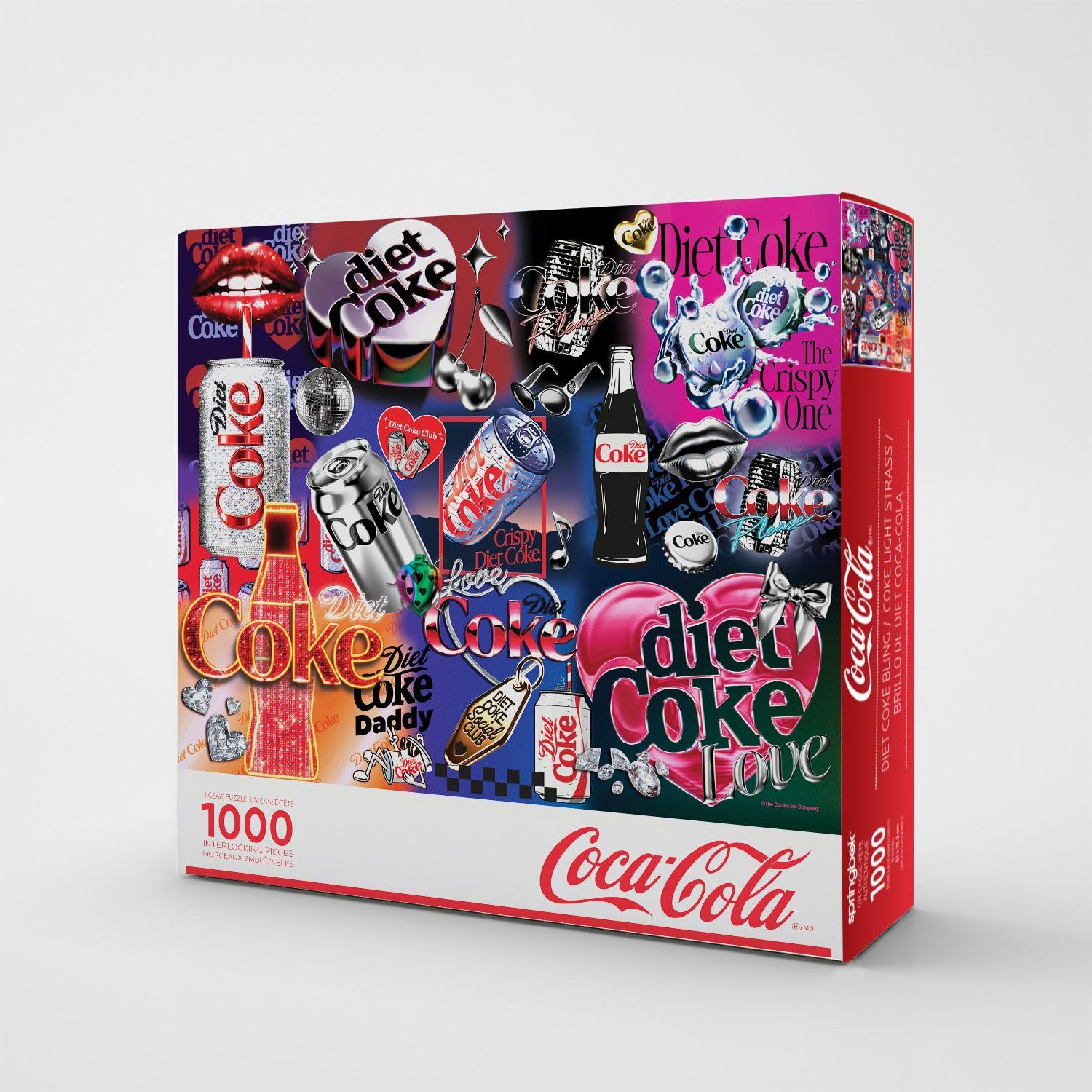 Springbok Diet Coke Bling 1000 Piece Jigsaw Puzzle for Adults