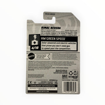 Hot Wheels Rimac Nevera, HW Green Speed 4/10 ()