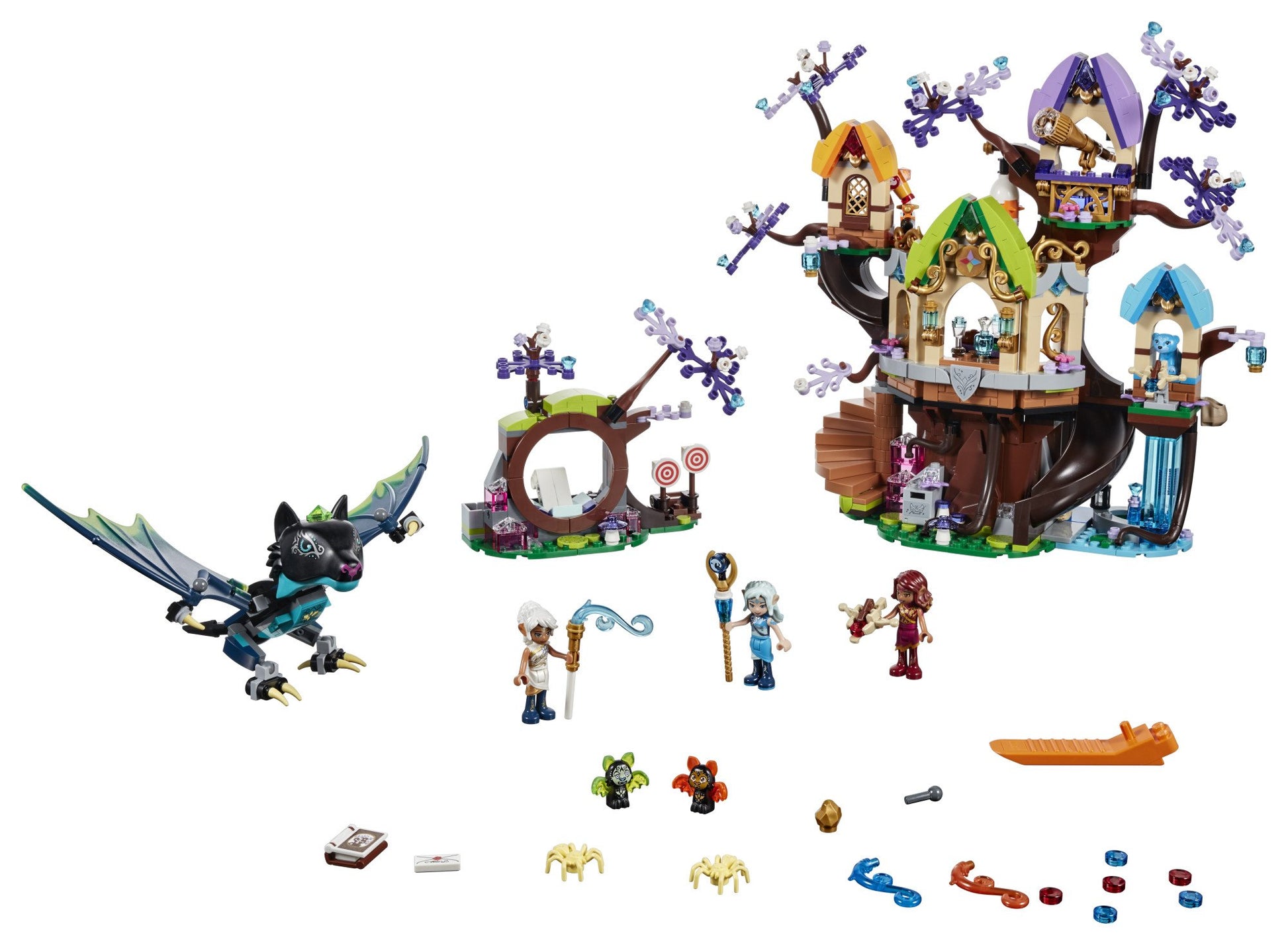 LEGO Elves The Elvenstar Tree Bat Attack 41196 Building Kit (883 Piece)