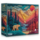 Bear Country (#8) - 1000 Piece Jigsaw Puzzle for Adults | Premium European Blue Board | Satin Low-Glare Finish | Ribbon Cut | Bonus Poster |