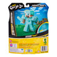 Heroes of Goo Jit Zu Minecraft Stretchy Characters, Steve with Diamond Armor & Sword, Super Squishy Goo Filling with Hidden Diamond Piece Inside