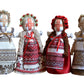 BraveUA 14'' Authentic Ukrainian Motanka Doll on Wooden Base || Collectible Doll || Slavic Design Traditional Ukrainian Doll || Handmade Traditional