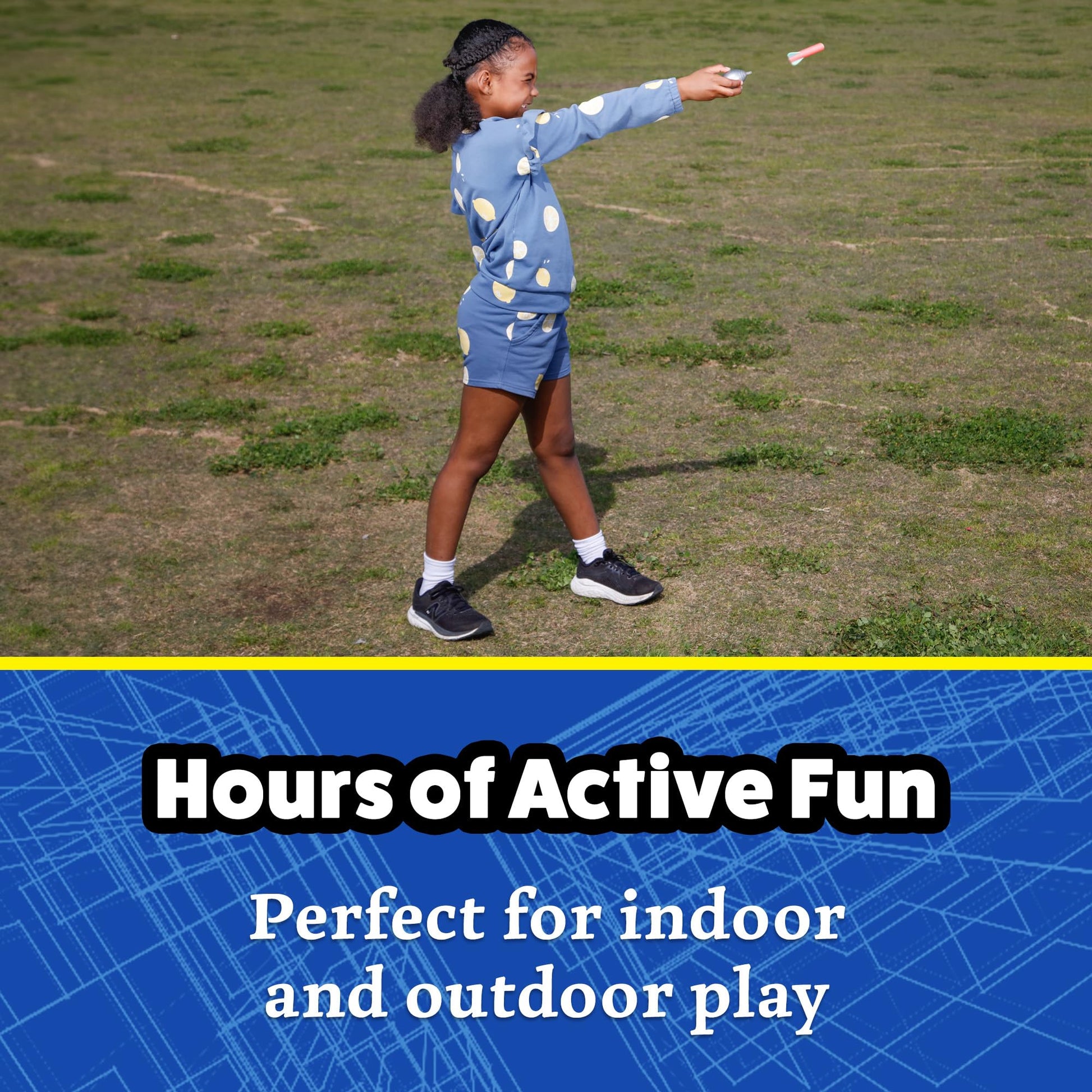 Stomp Rocket Squeeze Rocket 8 Player Party Pack - Includes 8 Launchers, 40 Soft Foam Rockets - Rocket Launcher STEM Gift - Ages 4 & Up - Fun Backyard