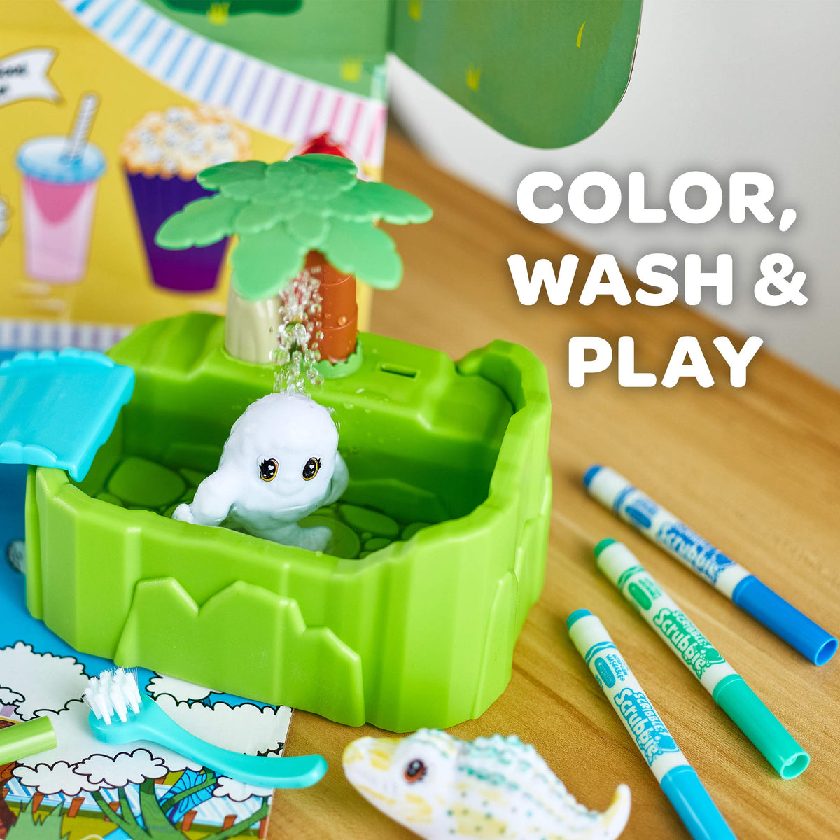 Crayola Scribble Scrubbie Peculiar Zoo, Amazon Exclusive, Kids Toy, Gift for Kids, Ages 3, 4, 5, 6
