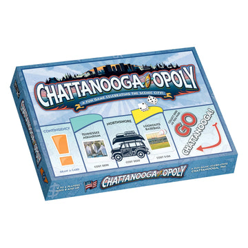 Late for The Sky Chattanooga-Opoly City Board Game - Scenic City Family Strategy, 2-6 Players Ages 8+, opoly-Style Play, Traditional or 1-Hour Game