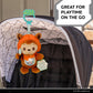 Kids Preferred Star Wars Ewok On the Go Activity Toy - with Colorful Rattle, Squeaker, Teether, Travel Clip, Soft Sensory Toy, for Ages 0+