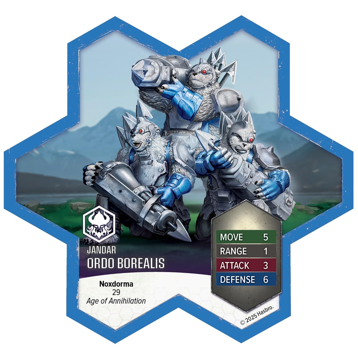 Renegade Game Studios Heroscape Age of Annihilation Knight Primus Adelbern & Ordo Borealis Army Expansion Board Game