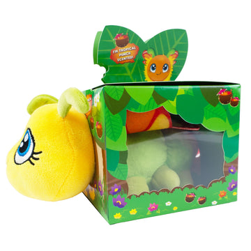 Snuggle Bugs (Butterfly) - Tropical Punch Scented Plush Toy - Cute Butterfly Stuffed Animal for Kids, Aromatherapy Gift, Soft Collectible Plush Bug