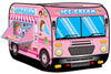 Kiddie Play Pop Up Play Tent for Kids Ice Cream Truck Playhouse