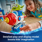 LEGO Disney and Pixar Toy Story Alien with Pizza Planet Rocket Ride - Building Toy for Girls & Boys, Ages 9+ - Disney Gift Idea - Kids Bedroom Decor