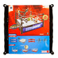 Mattel WWE Superstar Ring, 14 inches with Spring-Loaded Mat, 4 Event Apron Stickers & Pro-Tension Ropes for WWE 6-inch Action Figures