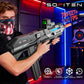 SOFITEN Electric Powerful Toy Gun Automatic Sniper Rifle with Soft Bullet, Equipped with Scope, 2 Extended Magazine(*18), Tactical Vest, Birthday