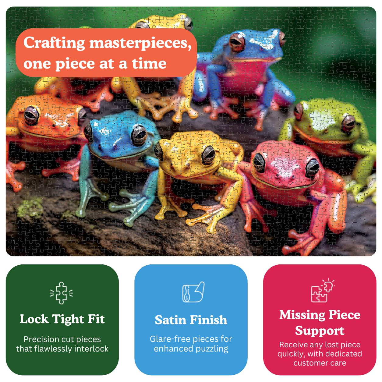 Cross & Glory | 1000 Piece Jigsaw Puzzles for Adults | Rainbow Ribbit