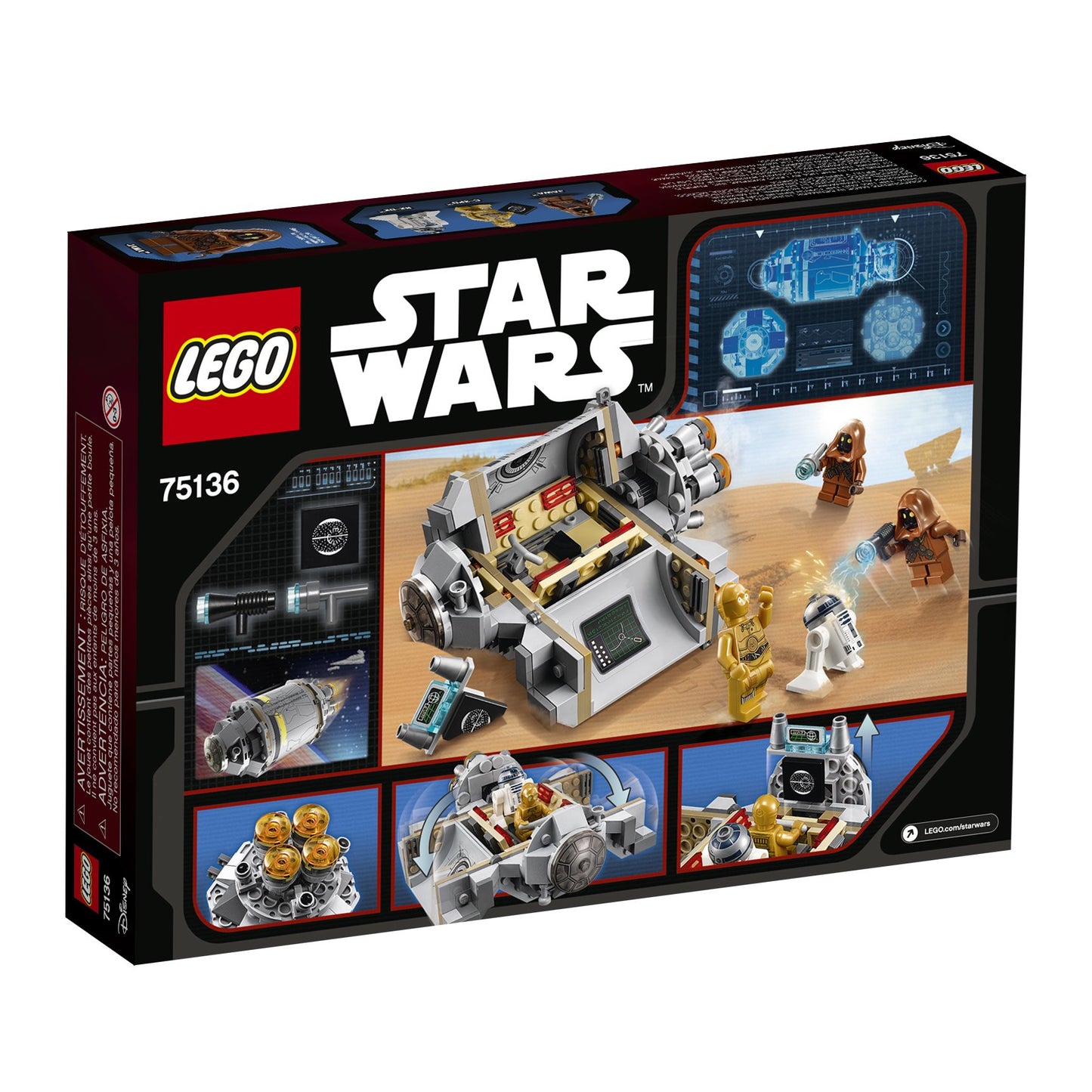 LEGO Star Wars Droid Escape Pod 75136
