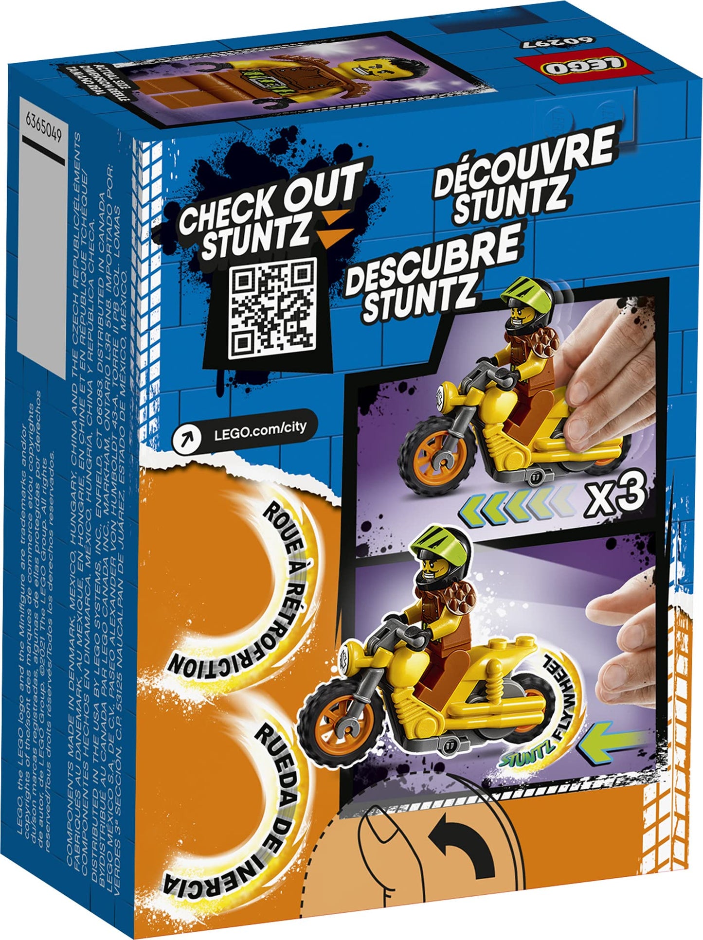 LEGO City Demolition Stunt Bike 60297 Building Kit (12 Pieces)