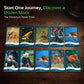 Parkside Curiosity Cards - Animal Kingdom Collectible Trading Cards - 50 Wildlife Flash Cards for Girls & Boys - STEM Learning Flashcards for Kids