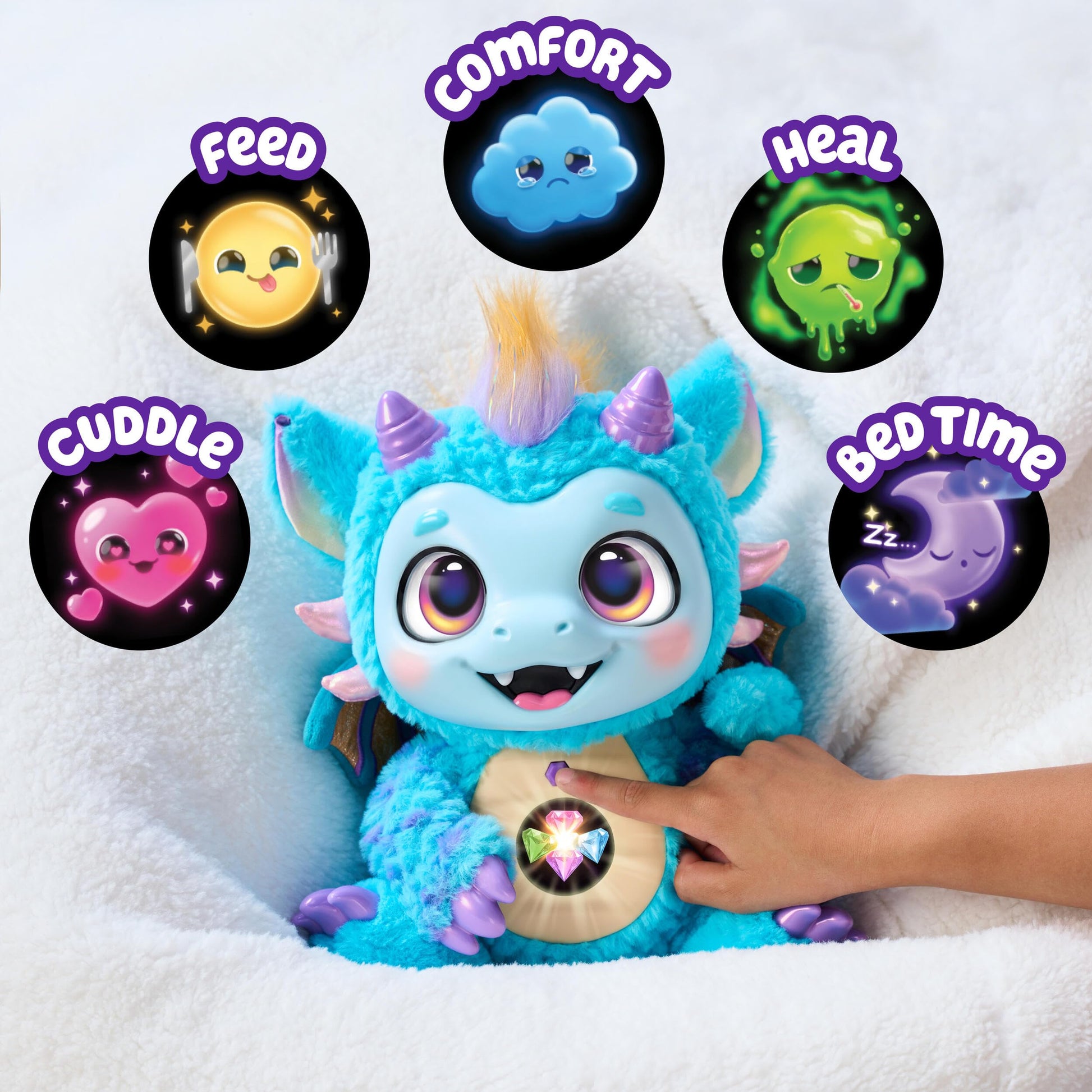 Little Live Pets My Magical Dragon Skye, Dragon Toys for Kids 4-7