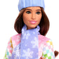Barbie Careers Snowboarder Doll Wearing Pink Snow Jacket, Pants & Boots with 10+ Accessories Including Color-Change Snowboard