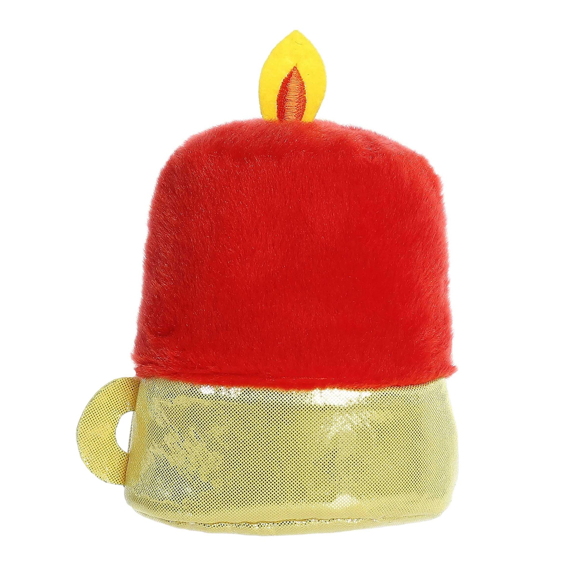 Aurora® Festive Palm Pals™ Luz Candle™ Stuffed Animal - Pocket-Sized Play - Collectable Fun - Red 5 Inches