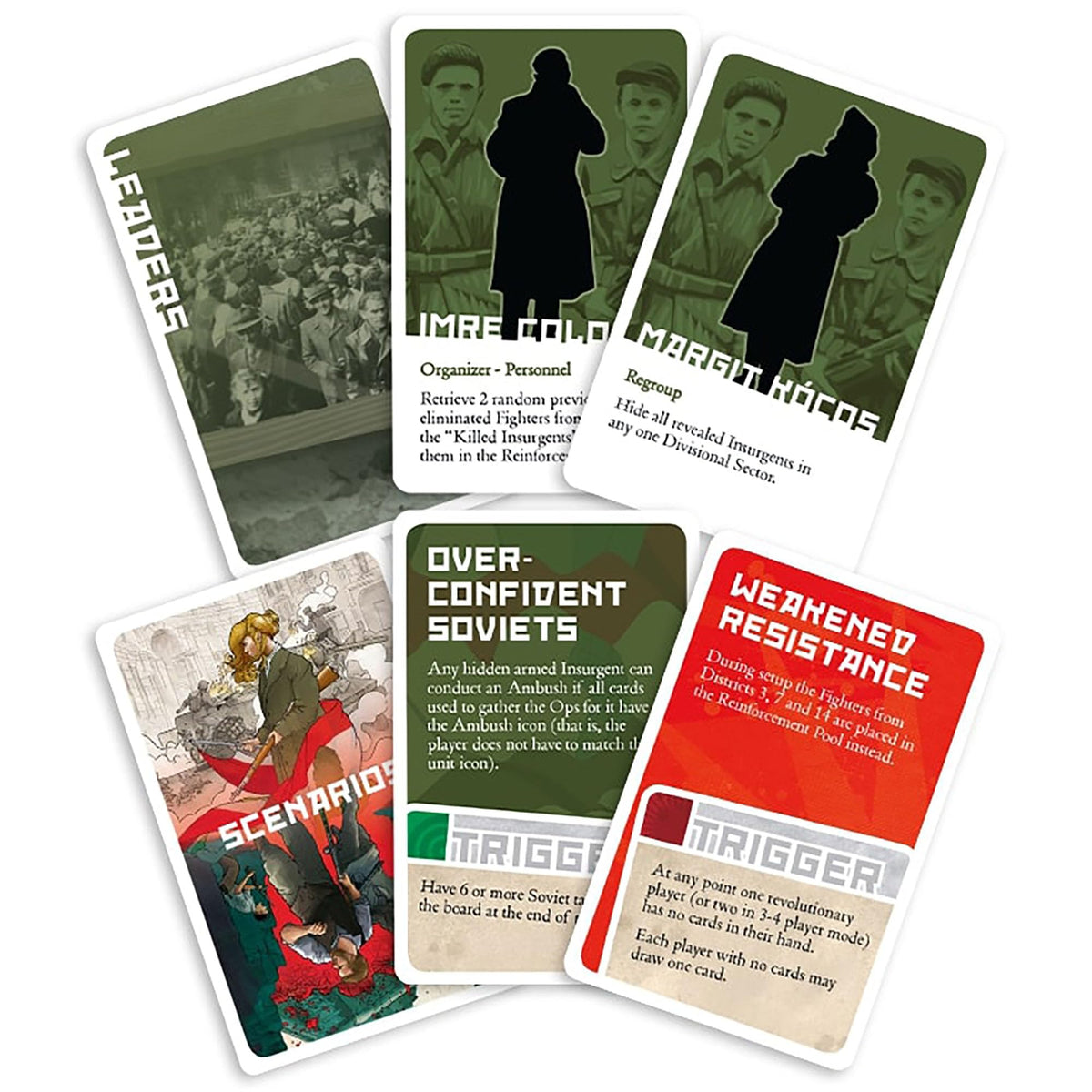 Mighty Boards: Days & Nights: Red Army Pack - Expansion Add On - 28 Miniatures & Card Pack, Board Game Accessory, for Nights of Fire & Days of Ire