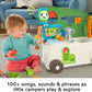 Fisher-Price Baby to Toddler Toy Laugh & Learn 3-in-1 On-the-Go Camper Walker & Activity Center with Smart Stages for Ages 9+ Months, Tan/Green