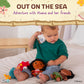 Kids Preferred Disney Baby Moana 4 Piece Cuteeze Set - Moana, Maui, Hey Hey, and Pua Plush - Collectible Stuffed Animals for Babies, Toddlers, & Kids
