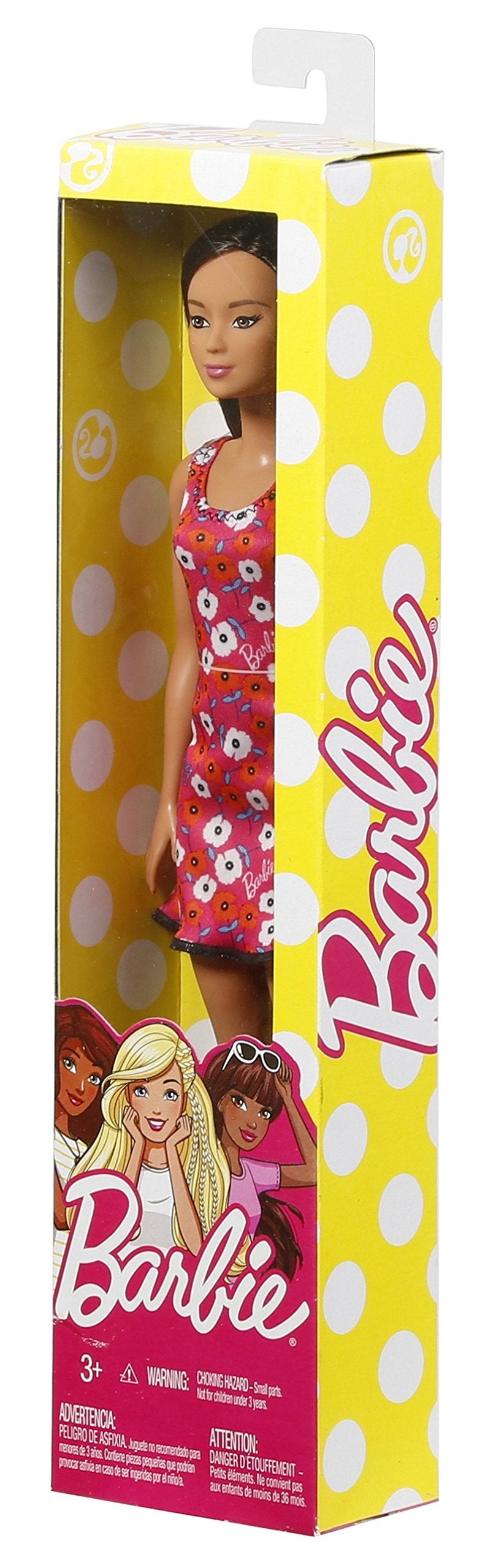 Barbie Doll Red Background Dress