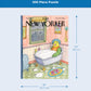 New York Puzzle Company - New Yorker Bird Bath - 500 Piece Jigsaw Puzzle for Adults by Roz Chast