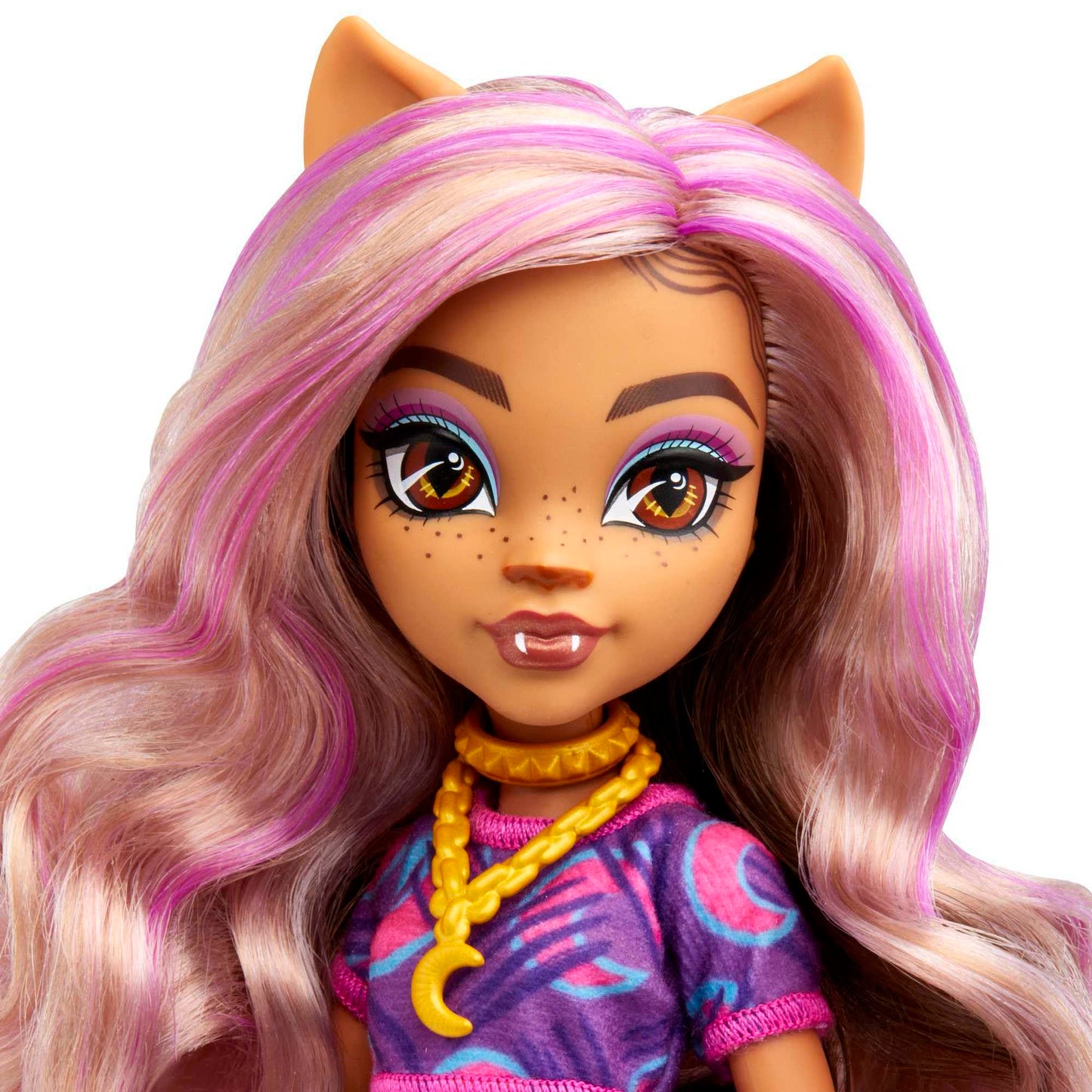 Monster High Clawdeen Doll Features 10+ Flexible Joints for Girls Ages 4 and Up