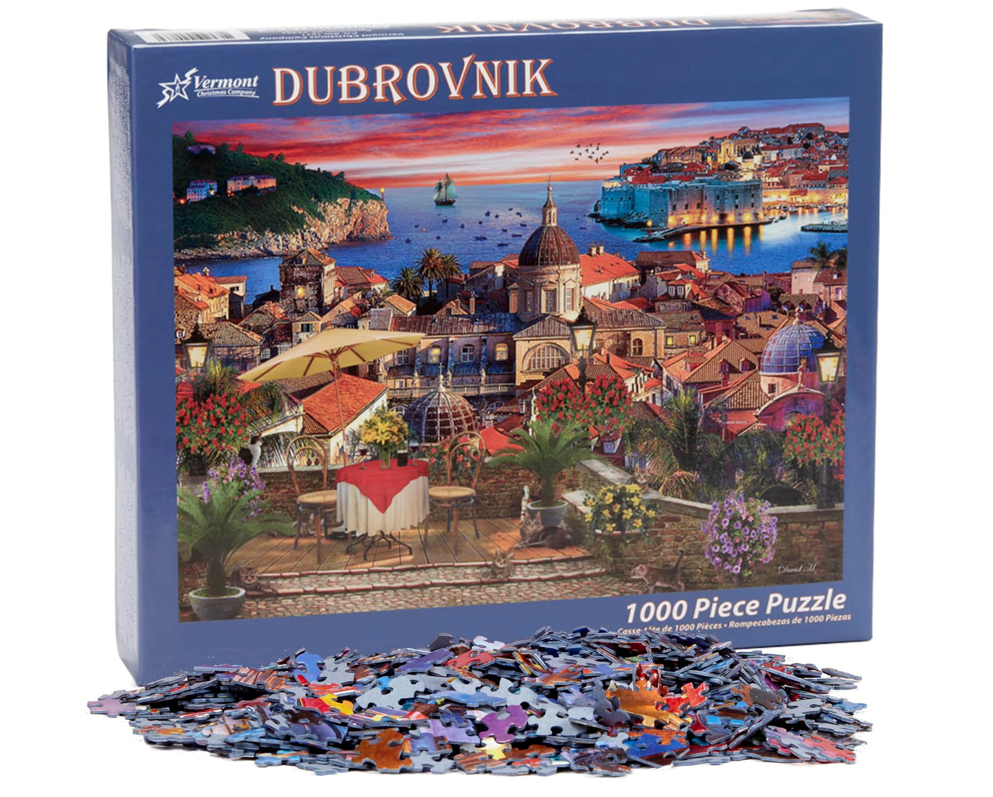 Vermont Christmas Company Dubrovnik Jigsaw Puzzle 1000 Piece